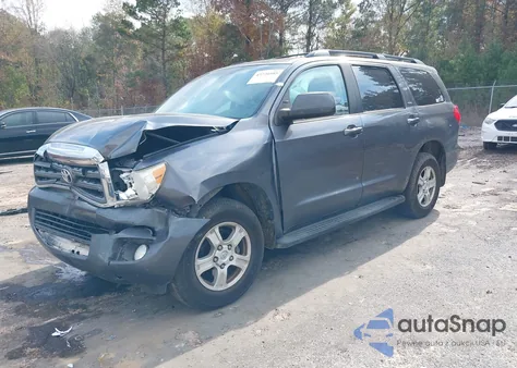 2016 Toyota Sequoia Sr5 5.7L V8 из США, поврежденный, VIN 5TDZY5G12GS066486